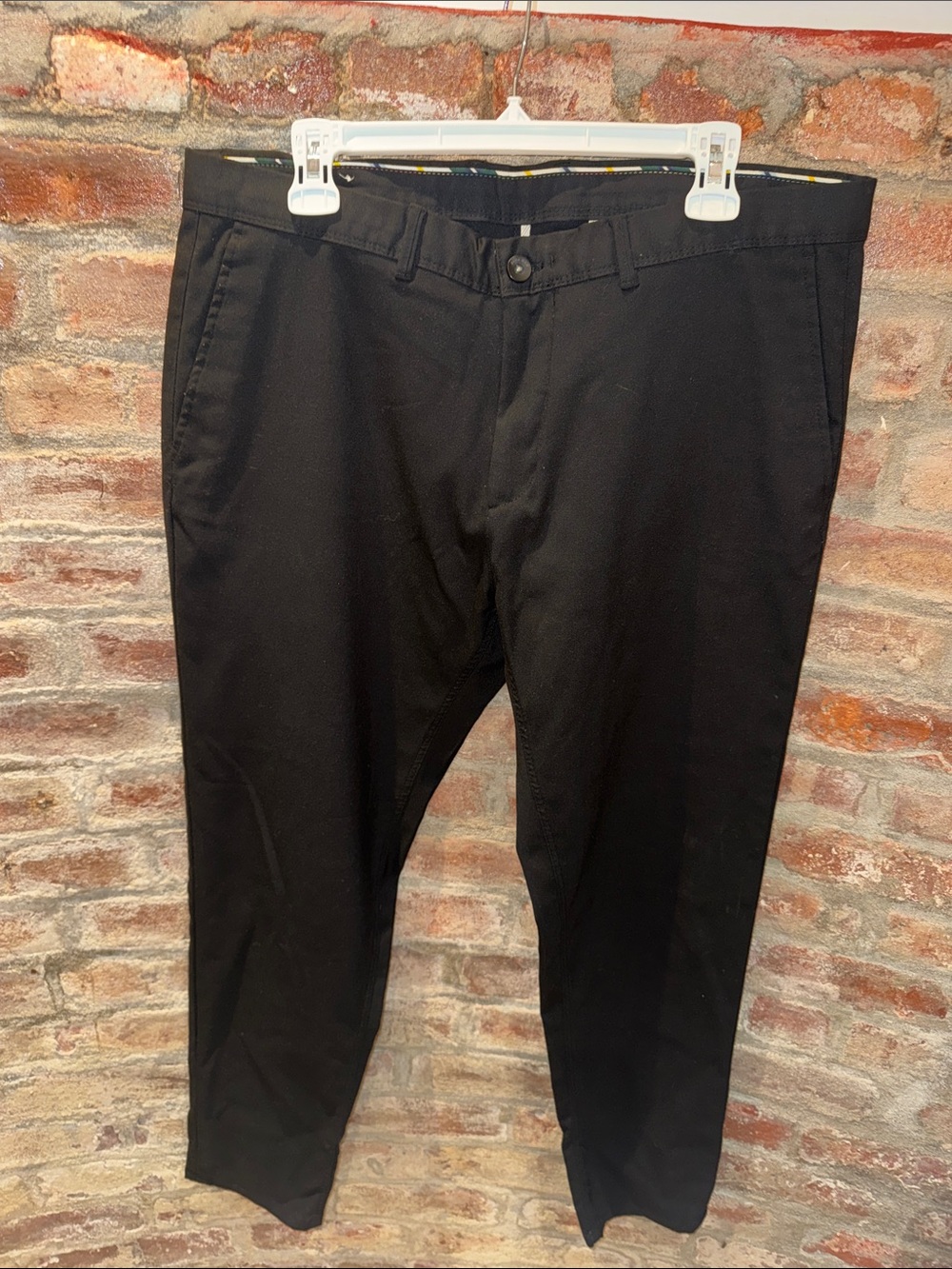Zara Black Men's Dress Pants, Ankle length